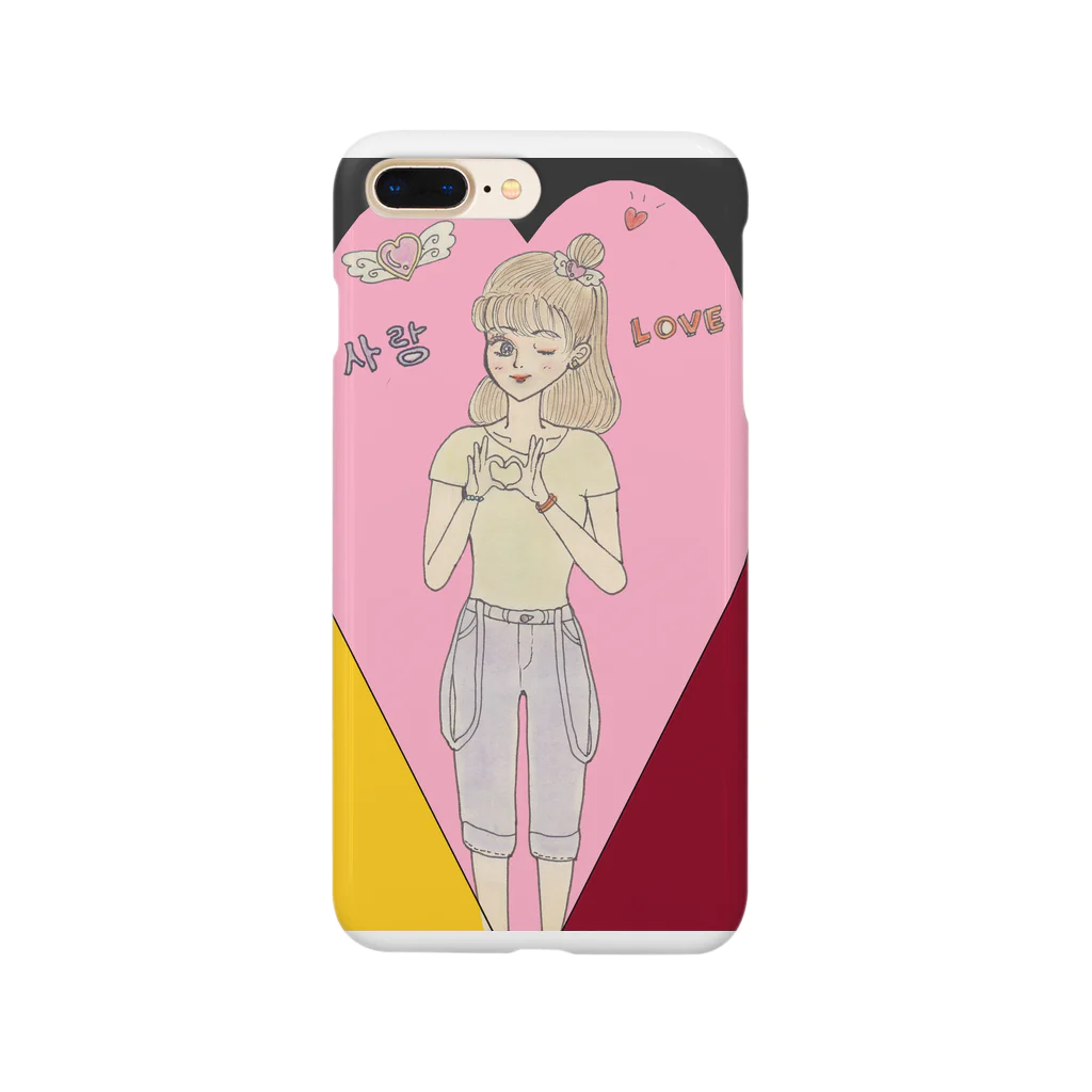 ひよこ工房のkoria in love Smartphone Case