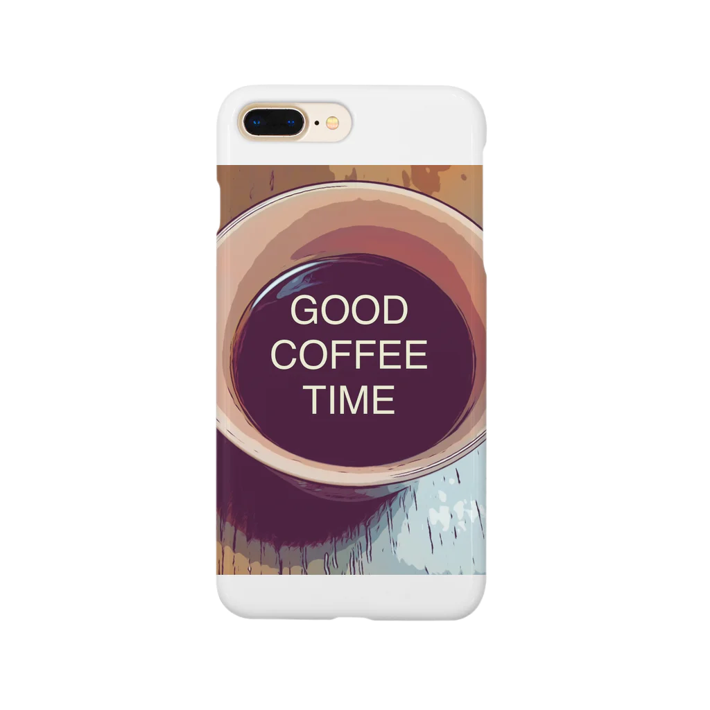 saijのGOOD COFFEE TIME スマホケース