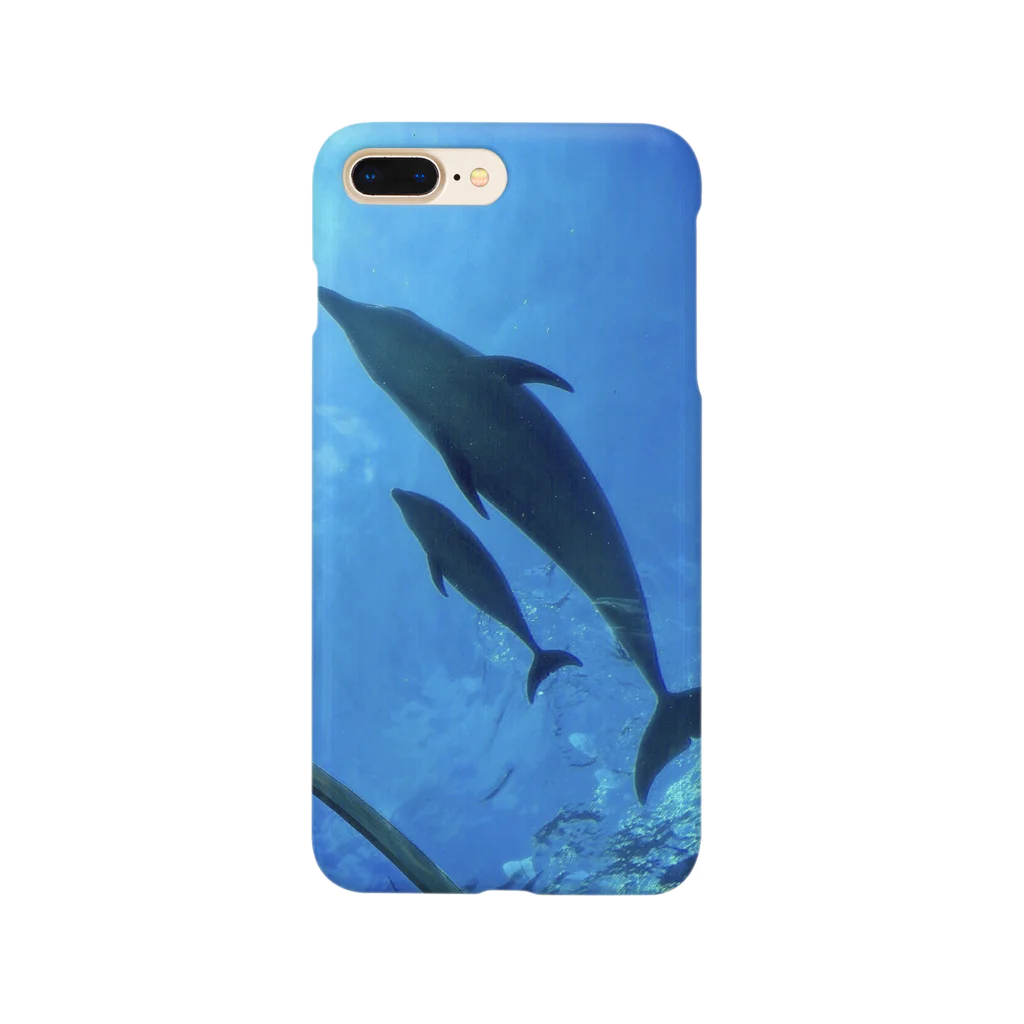 asirのイルカの親子 Smartphone Case