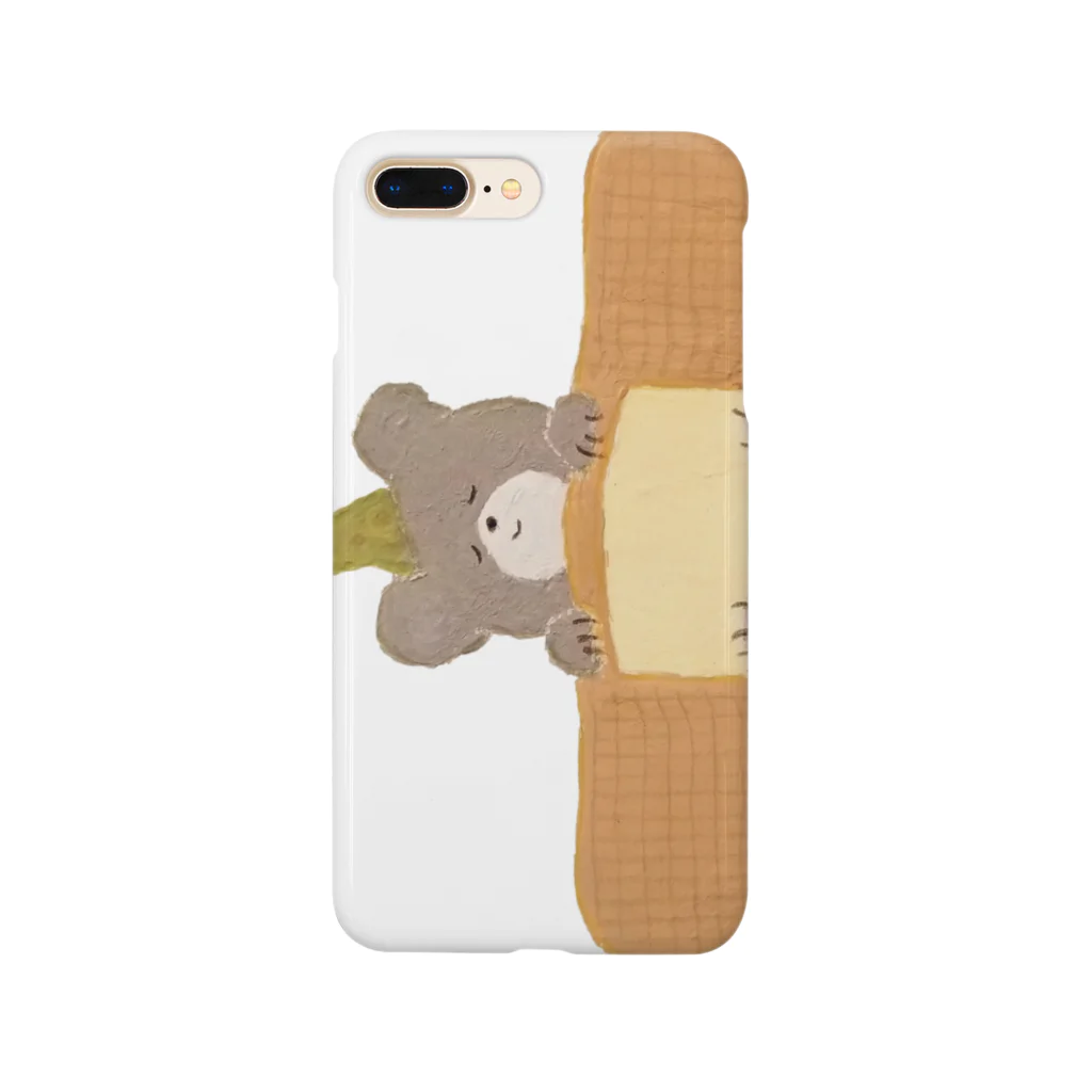 《 tumUri 》のおやすみクマさん Smartphone Case