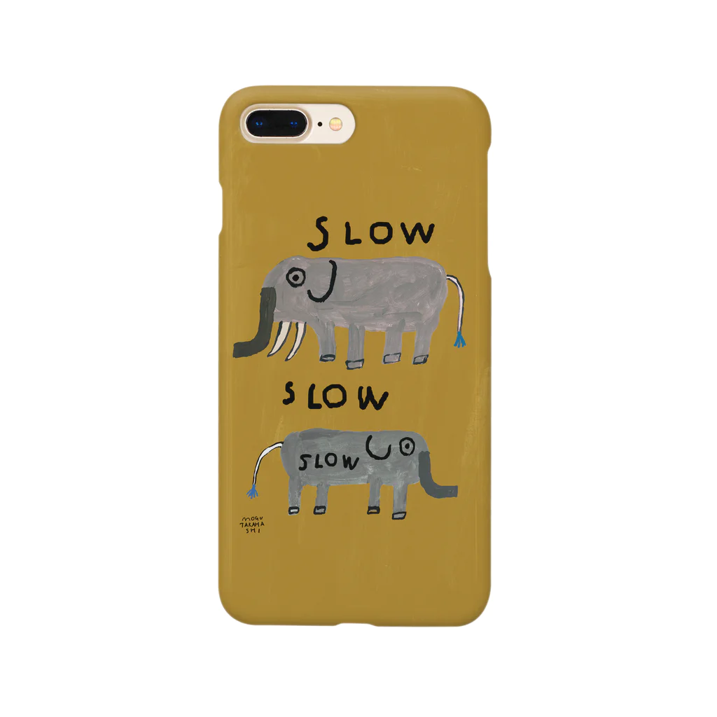Mogu TakahashiのSlow Elephants  Smartphone Case