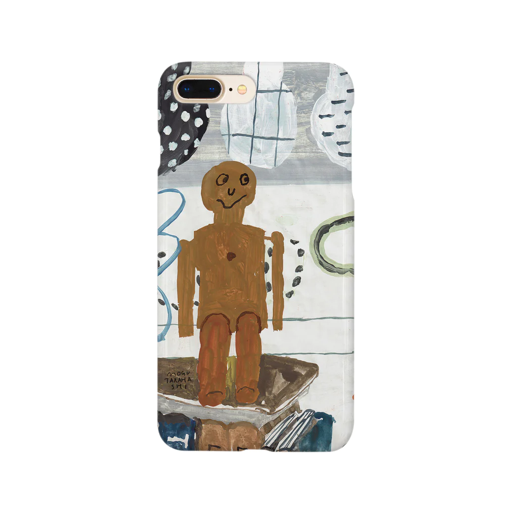 Mogu TakahashiのWooden Boy Smartphone Case