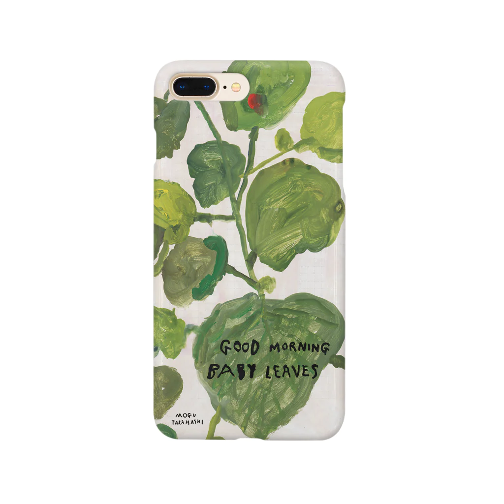 Mogu TakahashiのGreen Leaves Smartphone Case