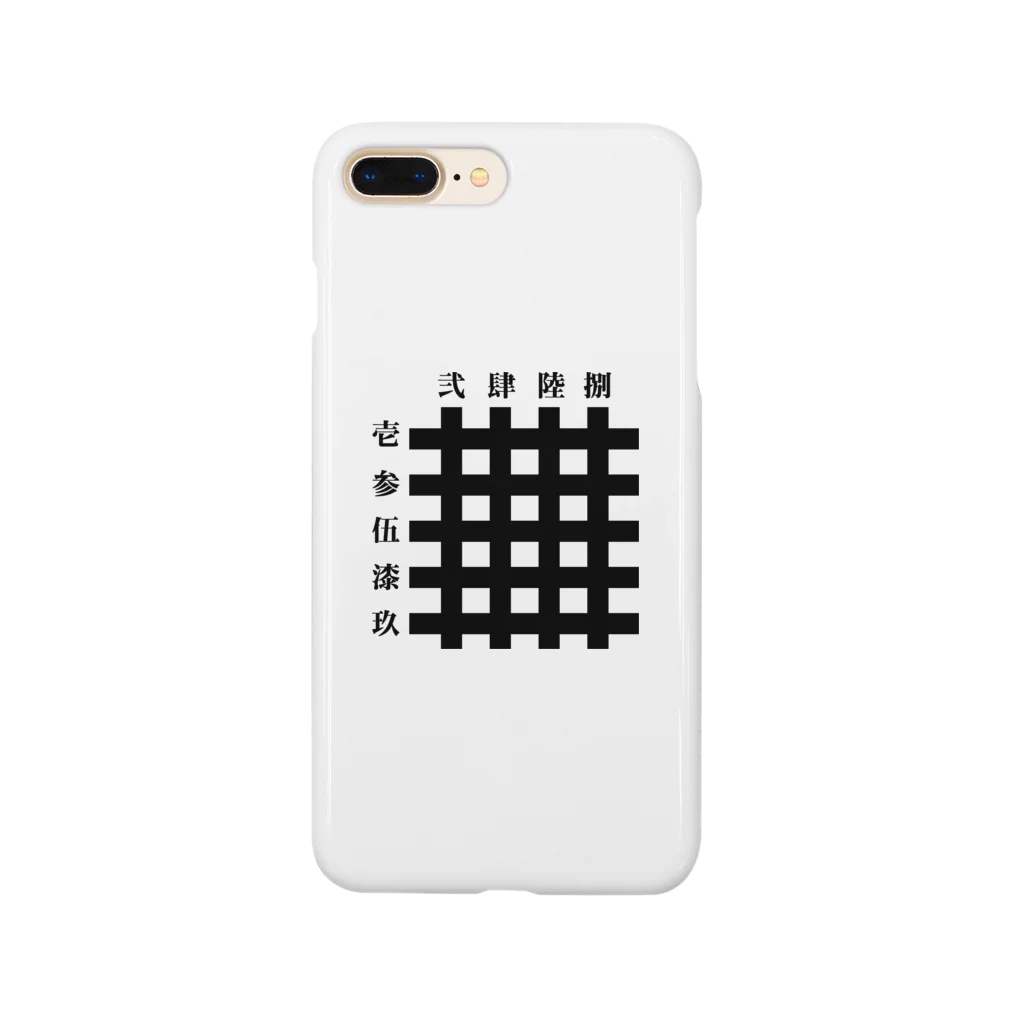 中華呪術堂（チャイナマジックホール）の九字切り(漢字) Smartphone Case