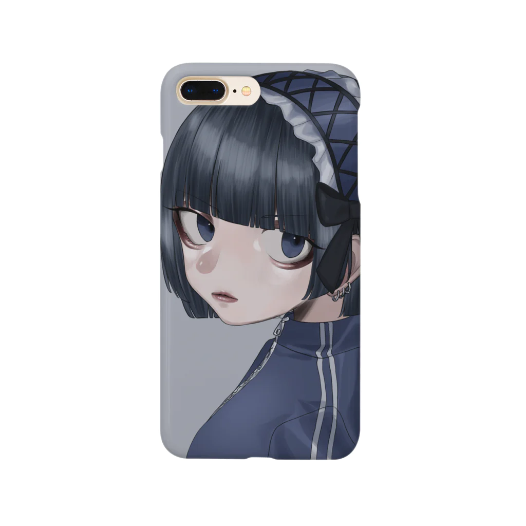 💜嫉魅 ゆき💜のジャージにヘッドドレスは正義 Smartphone Case