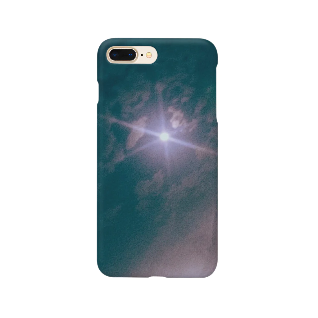 Lunaの月の反射光 Smartphone Case