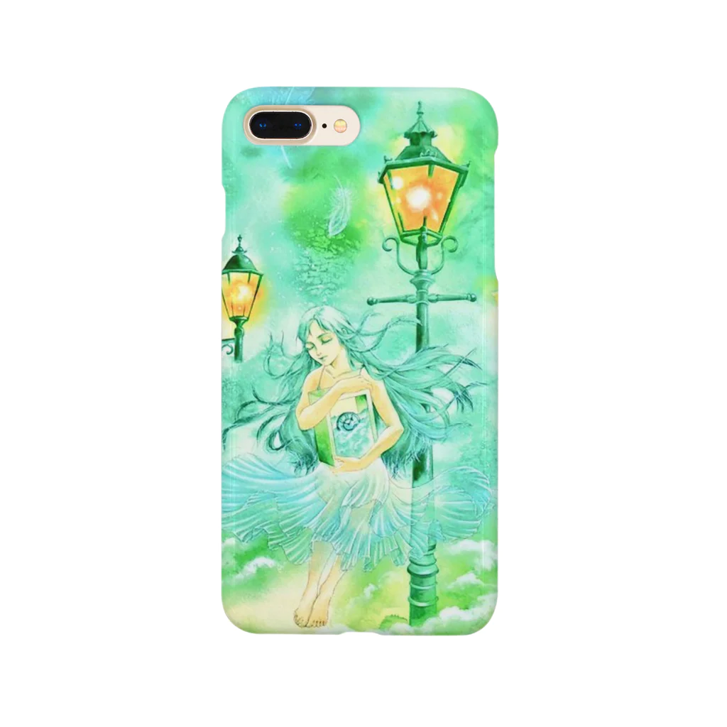 葉純の水彩イラストレーション雑貨の私を癒やす Smartphone Case