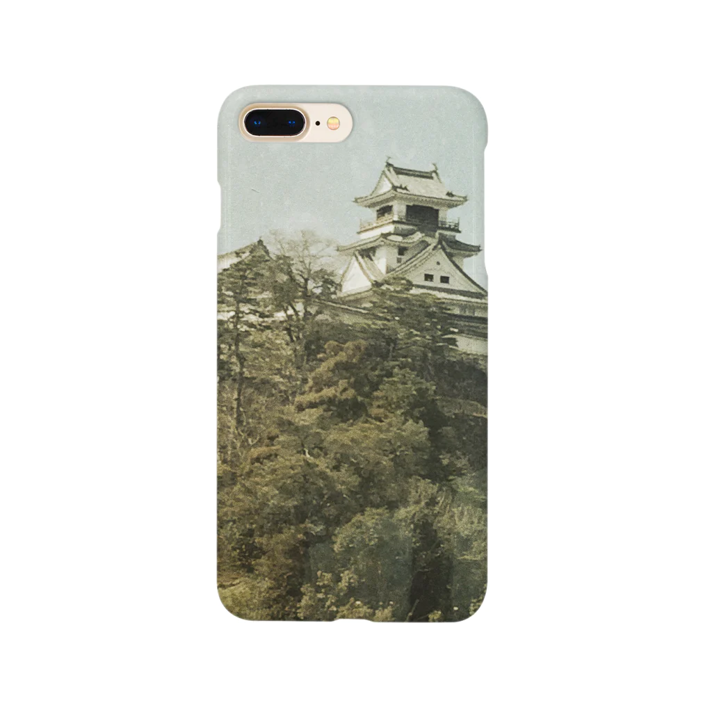 なんでもない場所のなんでもない田舎の風景「高知城」 Smartphone Case