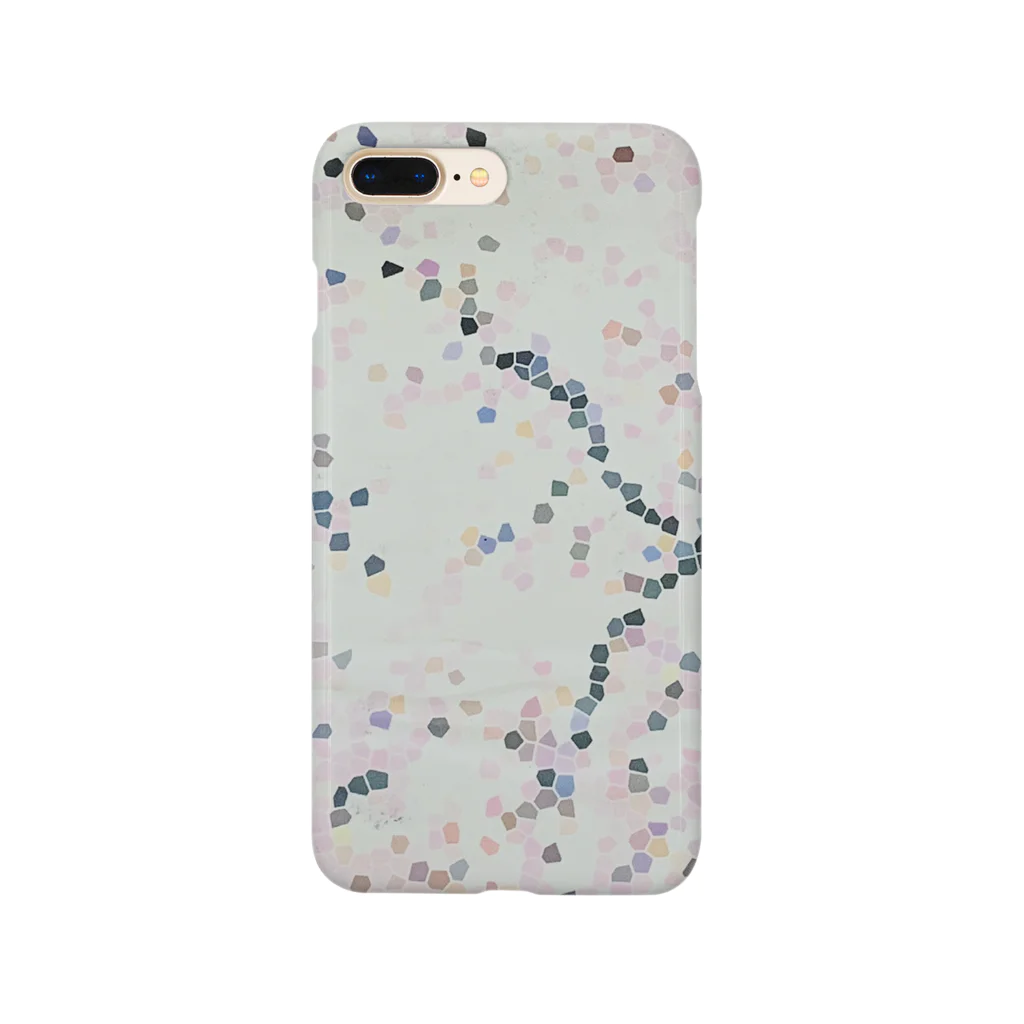 seki_junkoのドット桜モチーフ Smartphone Case