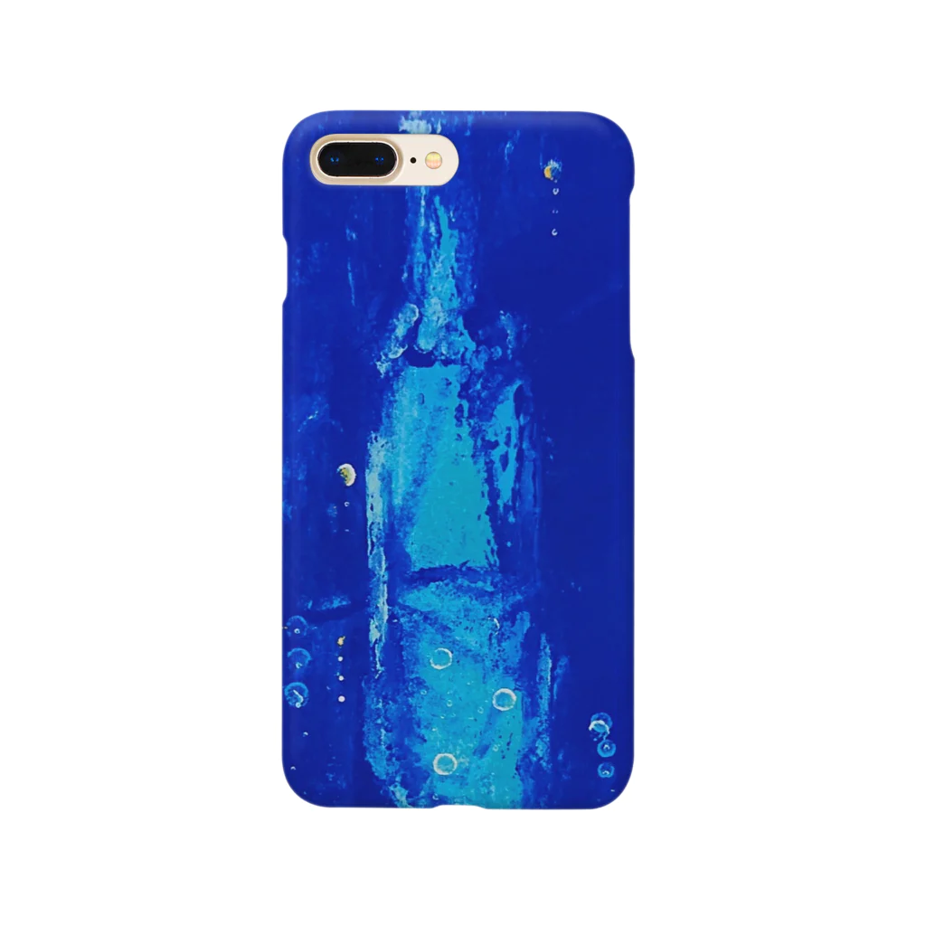 ぽんぽんあーと工房のblue bottle💙💙💙 Smartphone Case