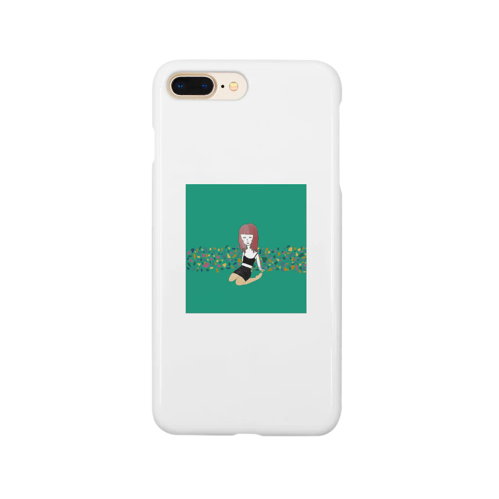 Moyaの緑の女の子 Smartphone Case