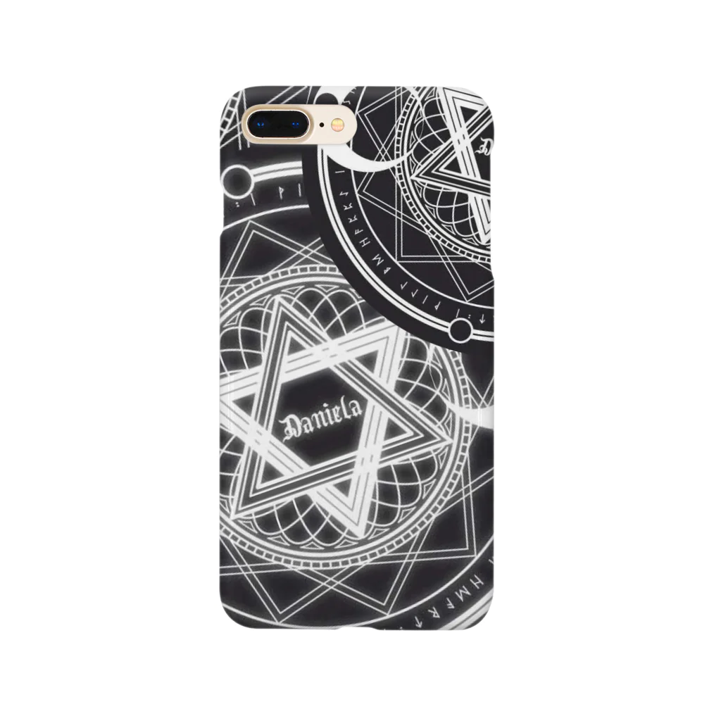 𝕯𝖆𝖓𝖎𝖊𝖑𝖆 ✡︎ 紅のだにロゴぺたぺた Smartphone Case