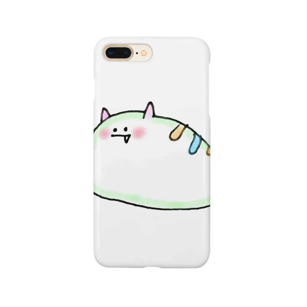 ka73doriのカラフルうみうしくん スマホケース