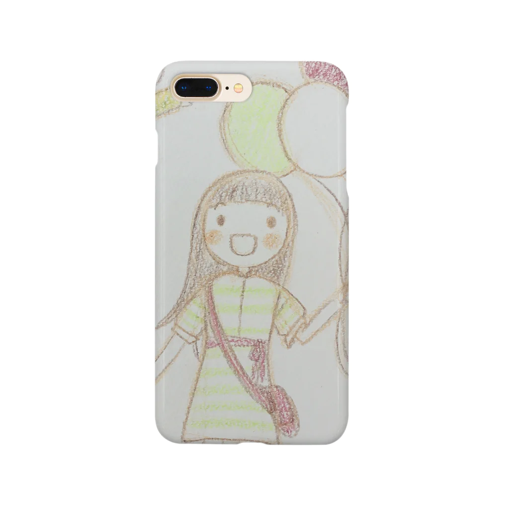 はるのおたからばこの風船と女の子 Smartphone Case