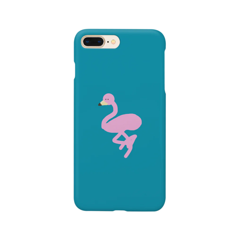 らくがきノートのぐるぐるフラミンゴ Smartphone Case