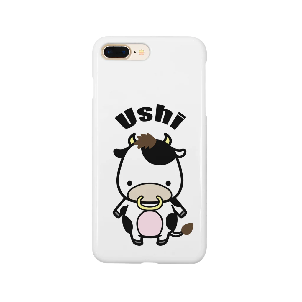 ラクガキメイトのウシ君　改 Smartphone Case