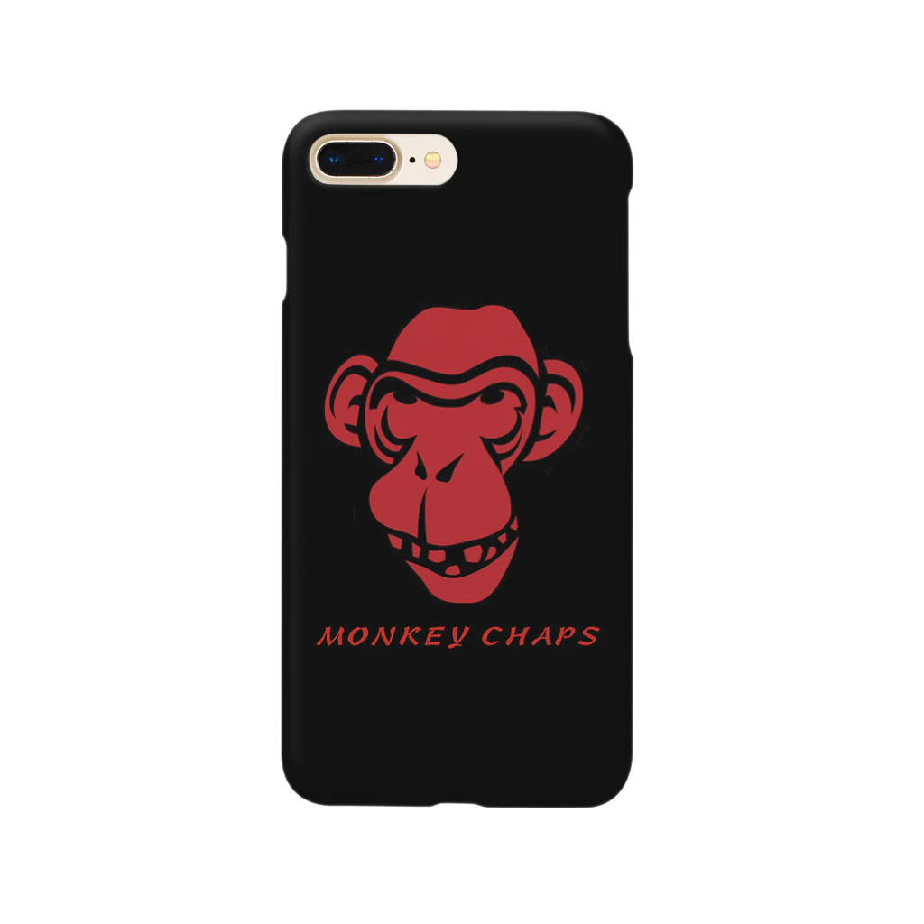 MONCHAP shopのMONKEY CHAPS 猿ロゴ Smartphone Case