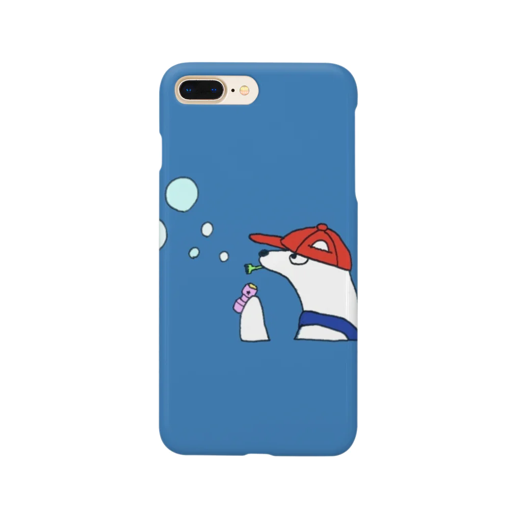 マッキー@アオノオトシゴのしろくま Smartphone Case