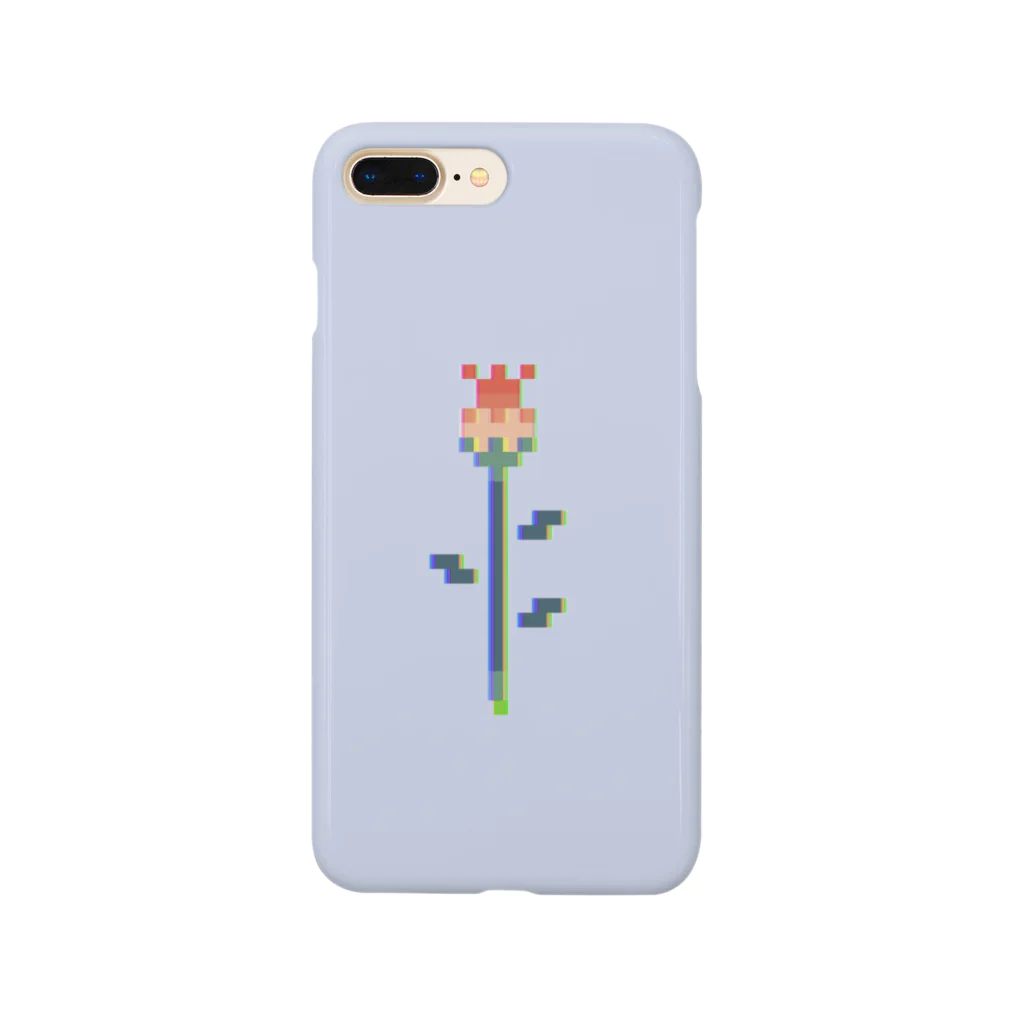 ぱんどりなのflower red スマホケース