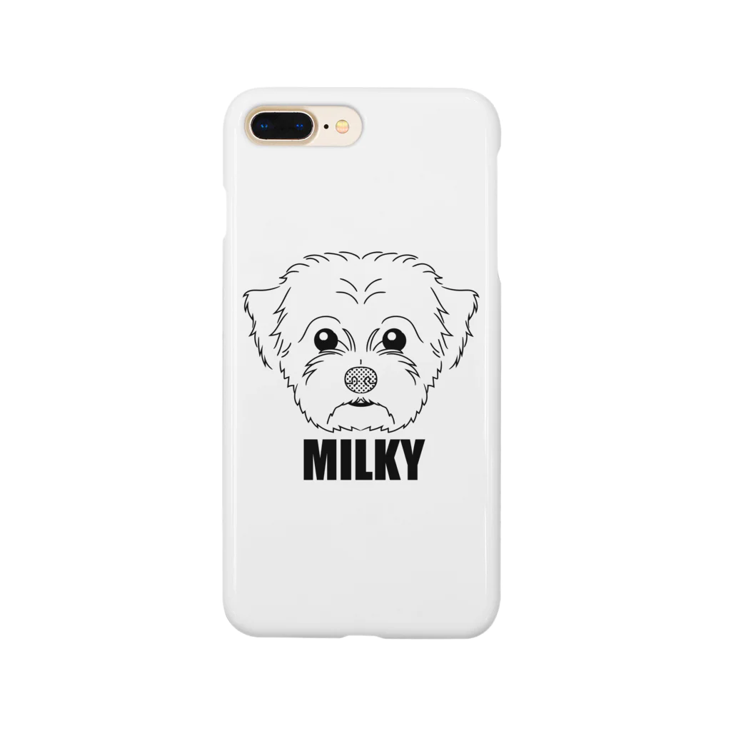 丸ペンのMlLKY Smartphone Case