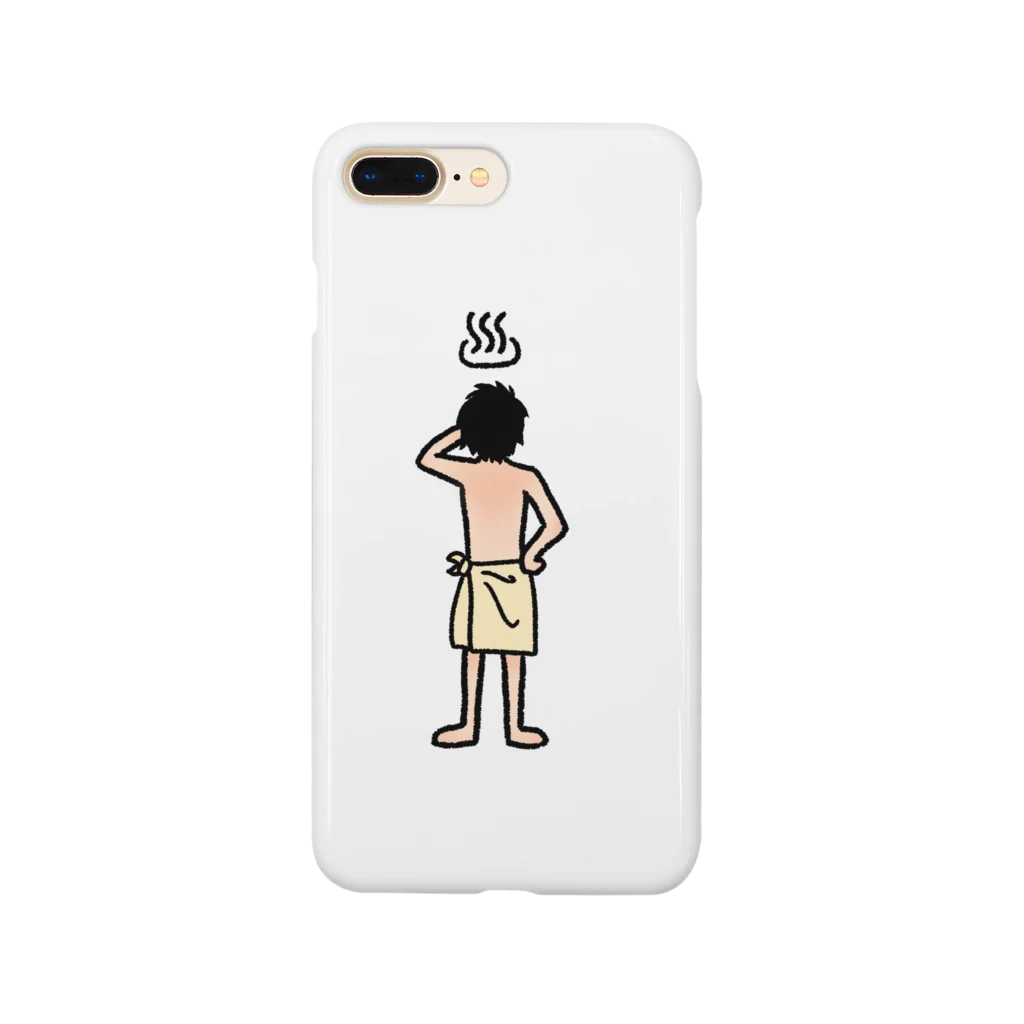 Seratasoの後ろ姿シリーズ:風呂上がりに何か飲む奴 Smartphone Case