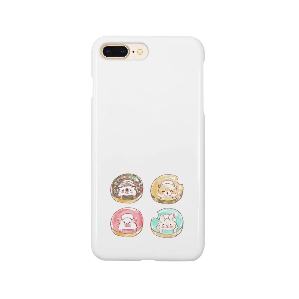 浅山しおん（ハリネズミのソフィー）のオリジナル　ハリネズミのソフィー、ドーナッツにハマる。 Smartphone Case