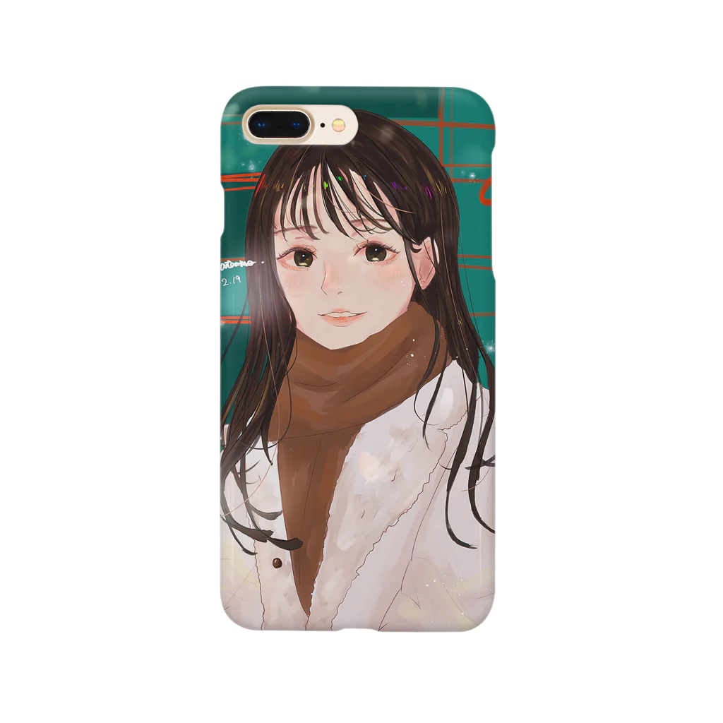 わたあめの寒くなってきたね Smartphone Case