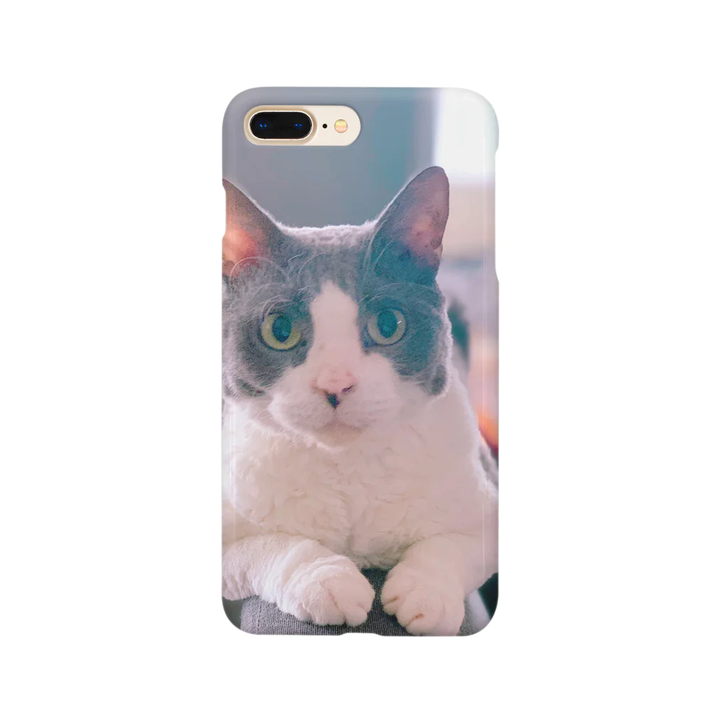 Rock in Catsの猫毛団のぽんちゃん Smartphone Case