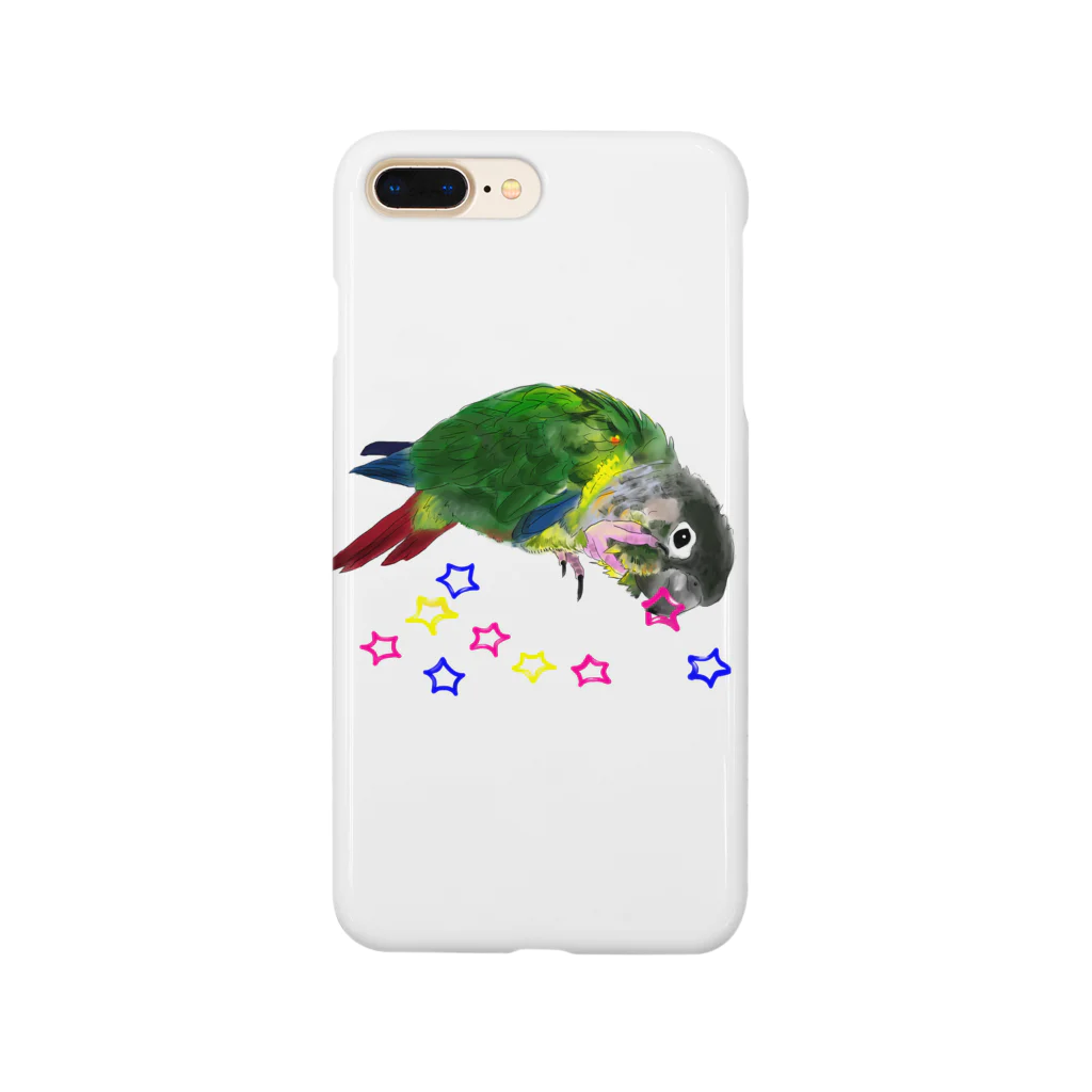 アキクサインコとウロコインコのウロコインコと☆ Smartphone Case