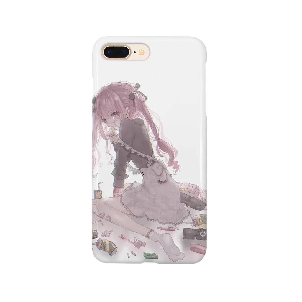 心中の地雷爆発 Smartphone Case