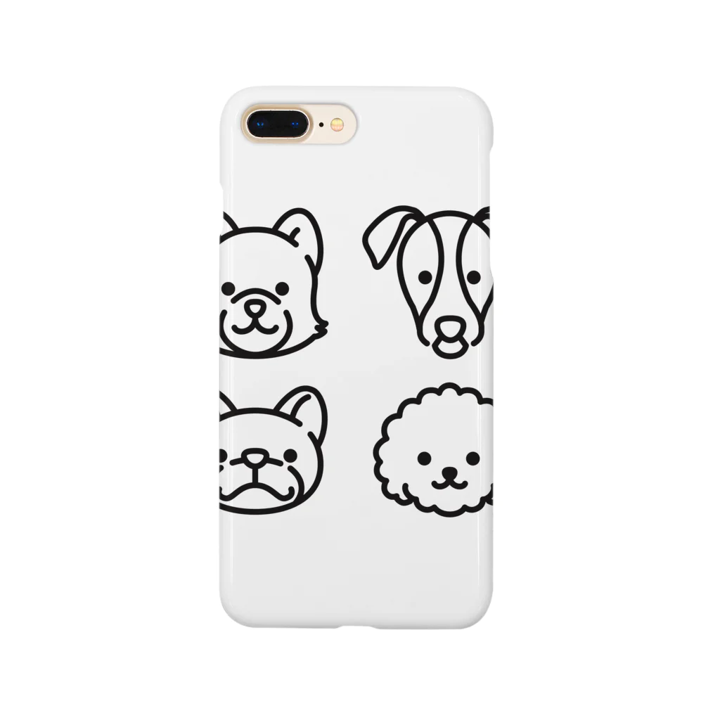 ＠sakedonのワンコイラスト Smartphone Case