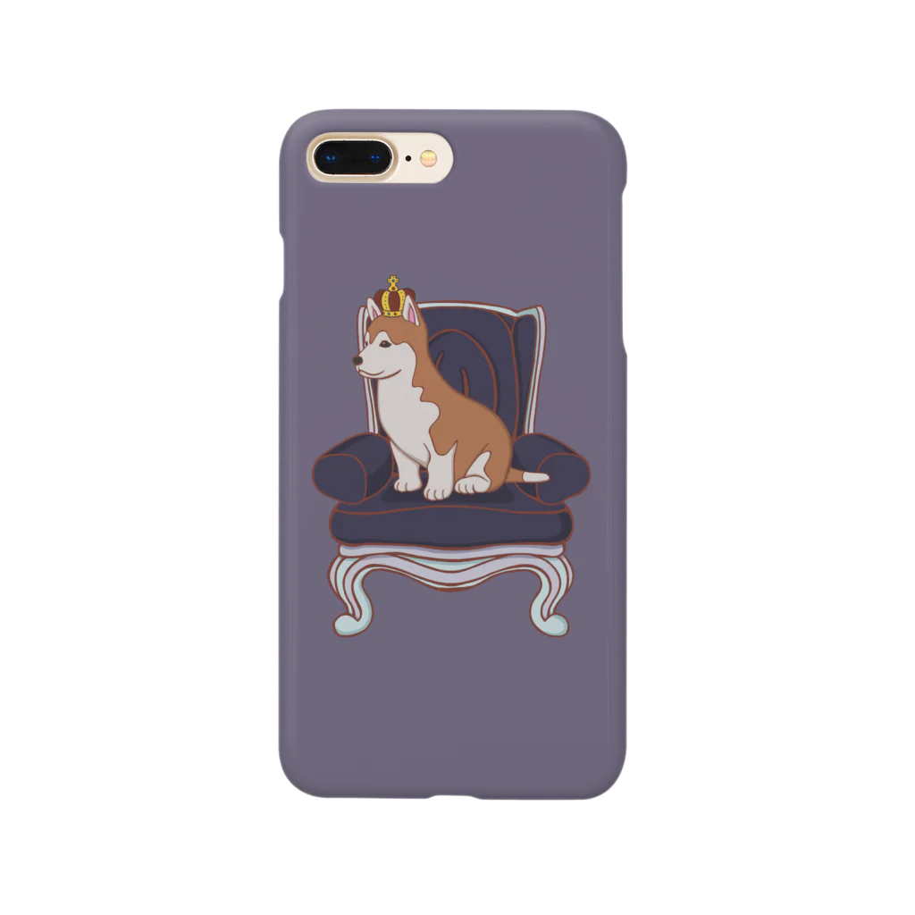 prunelleのKing Dog Smartphone Case