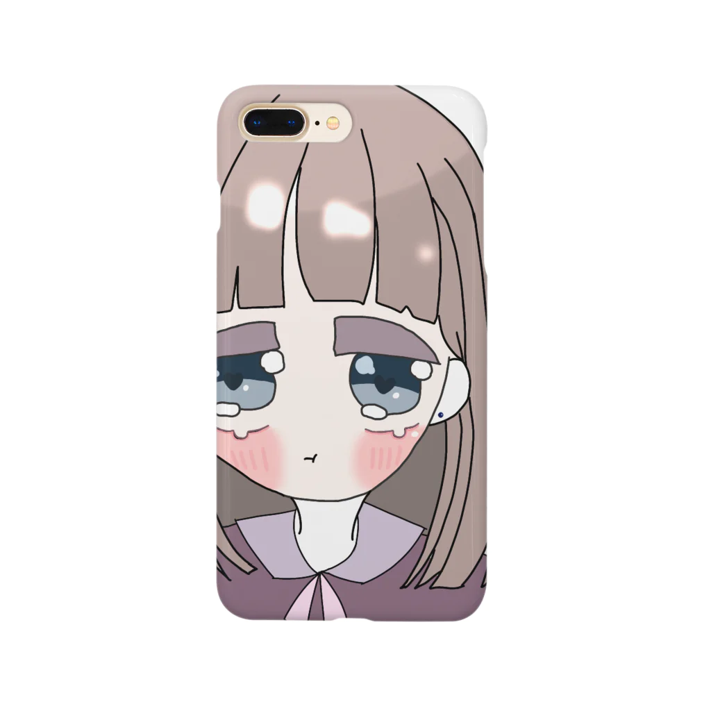 もふうさちの大人っぽくなりたい女の子ちゃん スマホケース