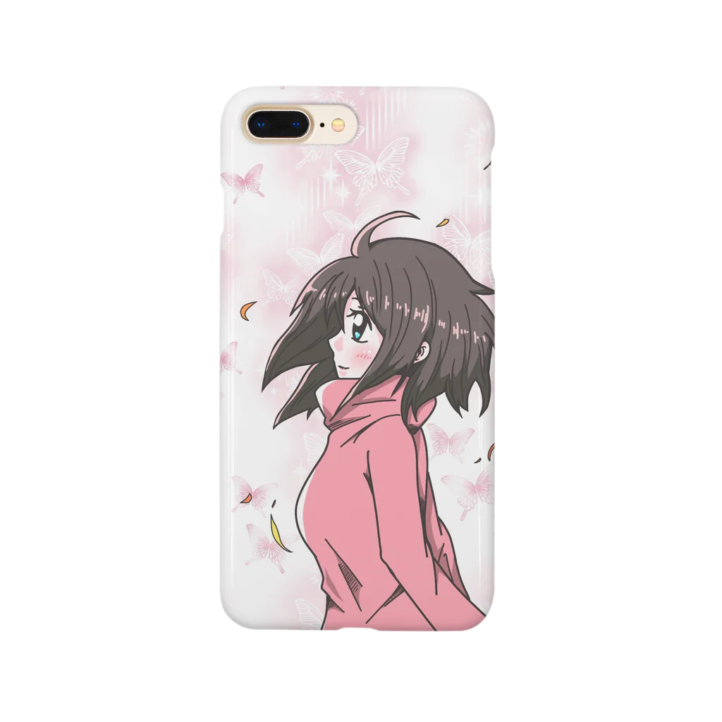 TSUYORONの春を待つ女の子 Smartphone Case