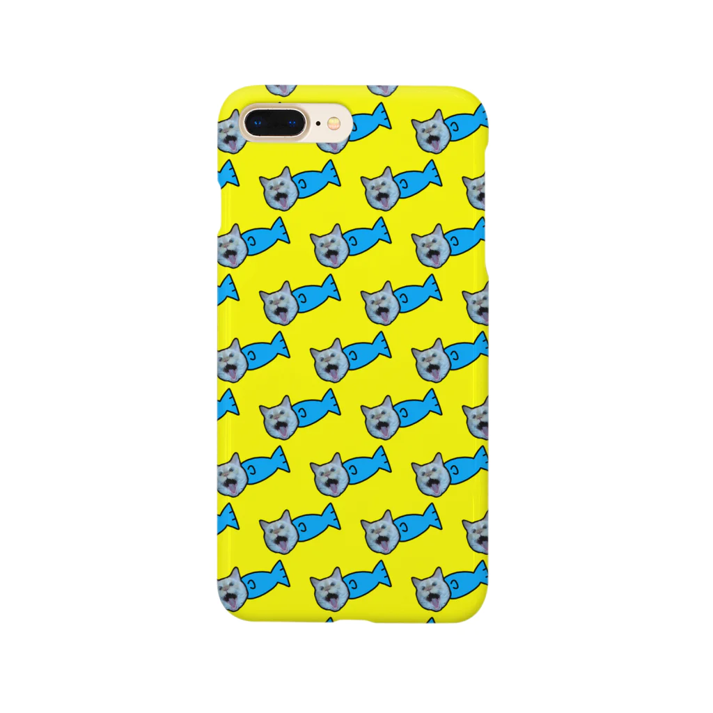 じゅりあんぐ！の概念の大喧嘩🐱🐟💛💙 Smartphone Case