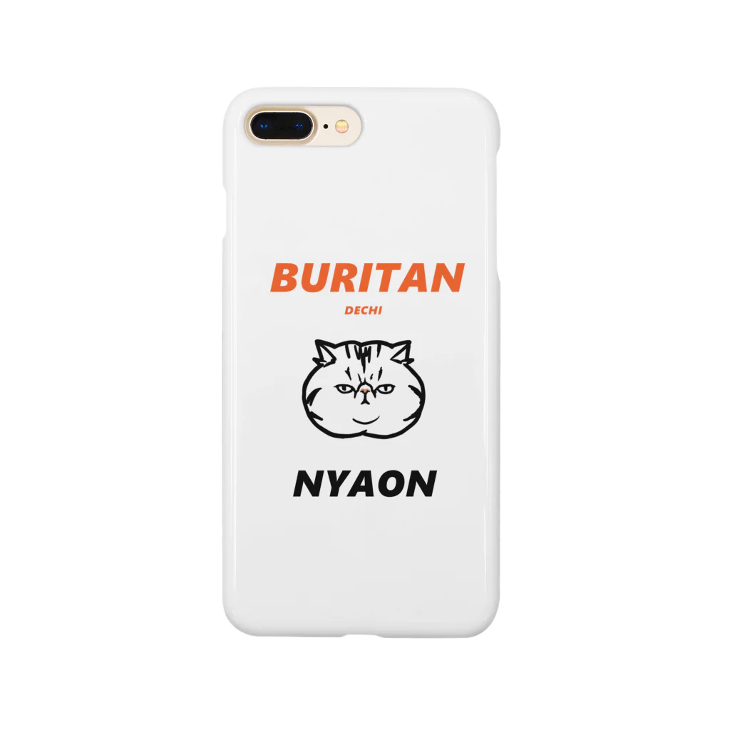 JYACOのBURITAN NYAON スマホケース