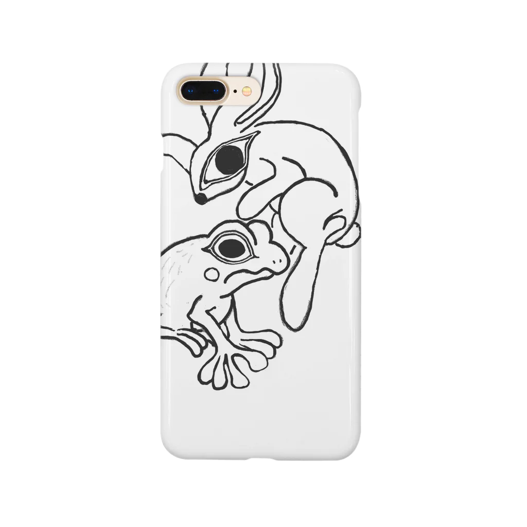 tamokumiの蛙獣戯画 Smartphone Case