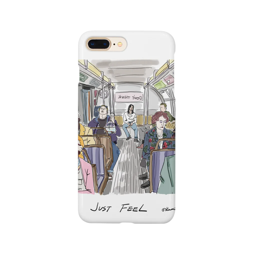 KANA-NBCNのDONTTHINK JUST FEEL Smartphone Case