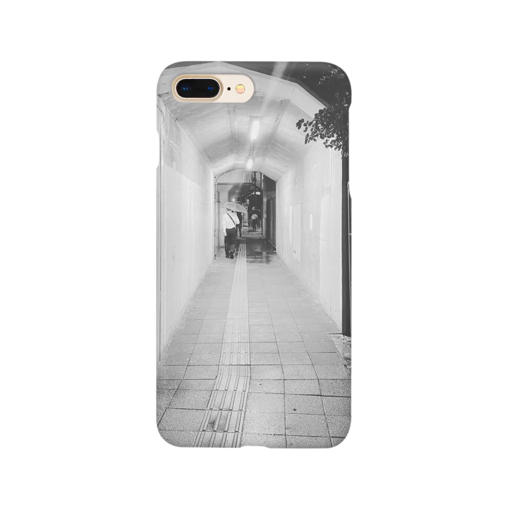 深縒のtunnel / Rain Smartphone Case