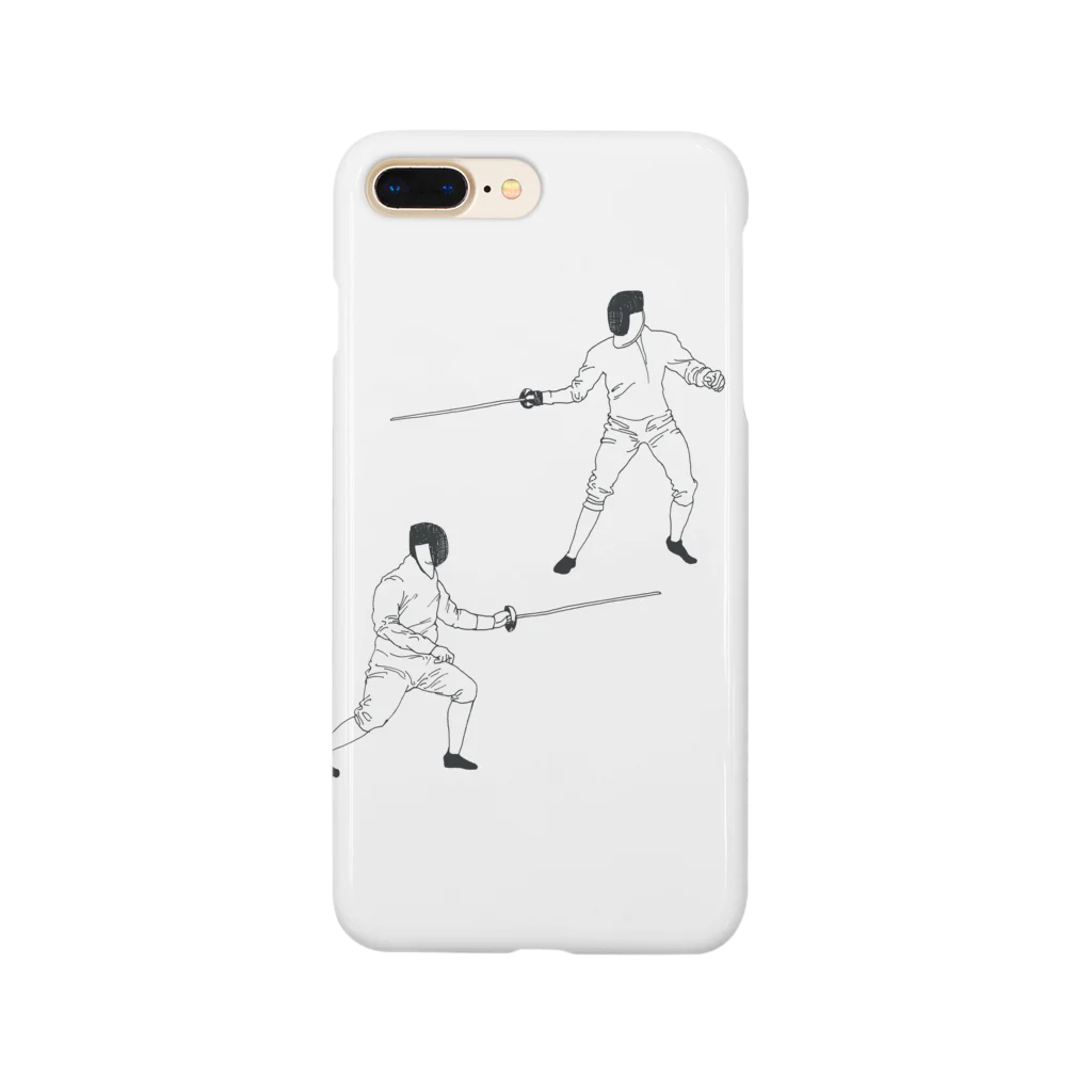 R-GRAHICのfencing Smartphone Case