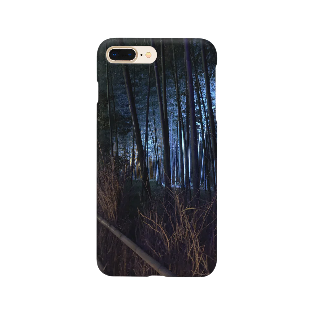せいおしょっぷの竹林の夜景 Smartphone Case