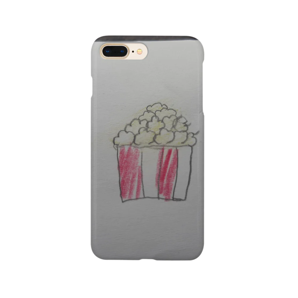 junpei115のポップコーンが はね ちゃった Smartphone Case