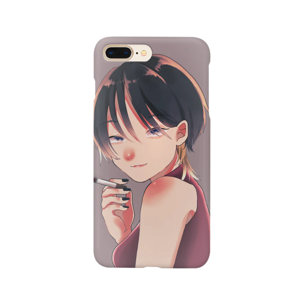 のん@お絵描き垢のたばこ Smartphone Case