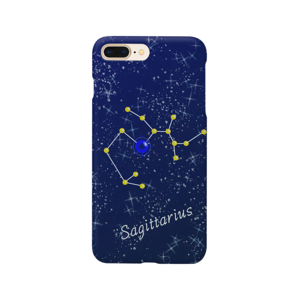 そら色の小ビンの射手座　 Sagittarius Smartphone Case