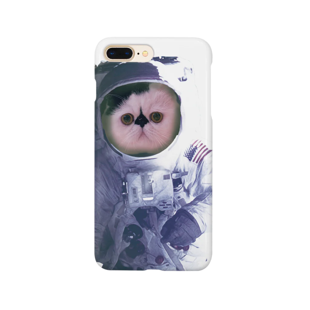 うちの猫はボムといいますの愛猫ボムは宇宙飛行士になった Smartphone Case