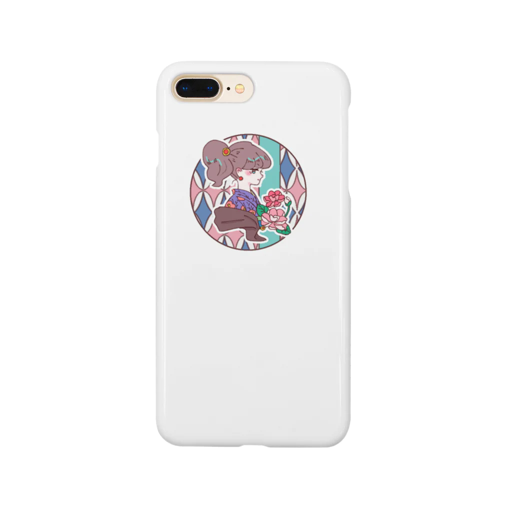 ムッチッパのアンティークきものガール Smartphone Case