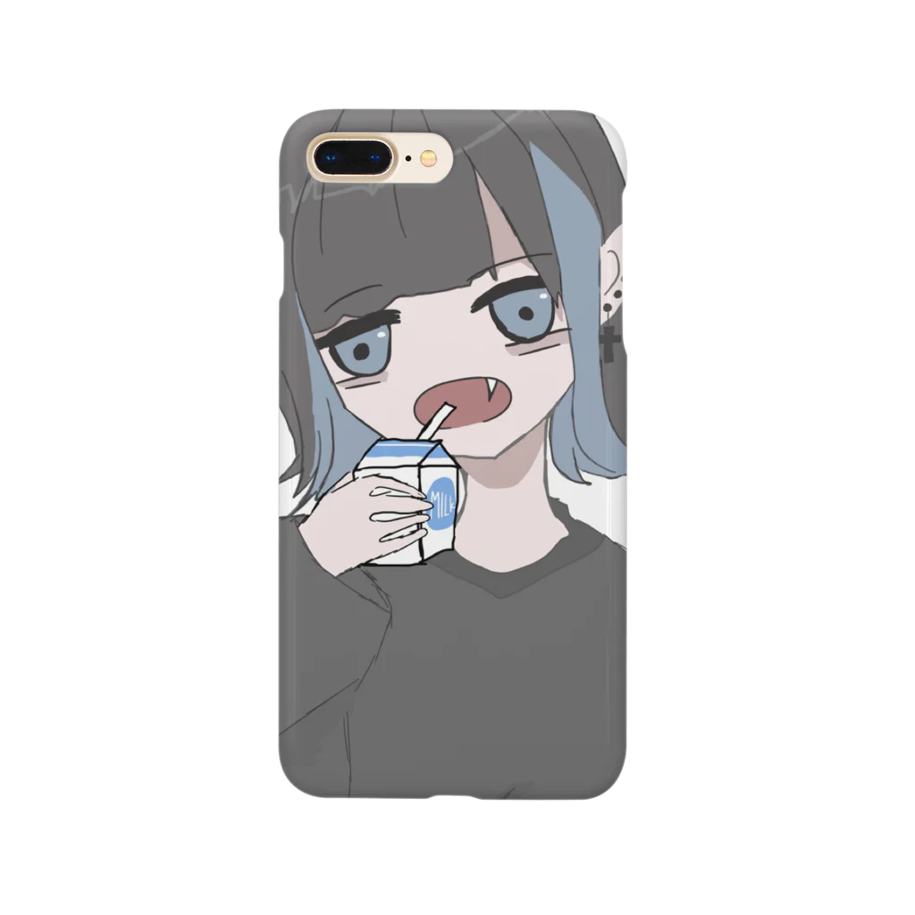 みーぽーのピアス3連インナーピアスエモい女の子ちゃん Smartphone Case