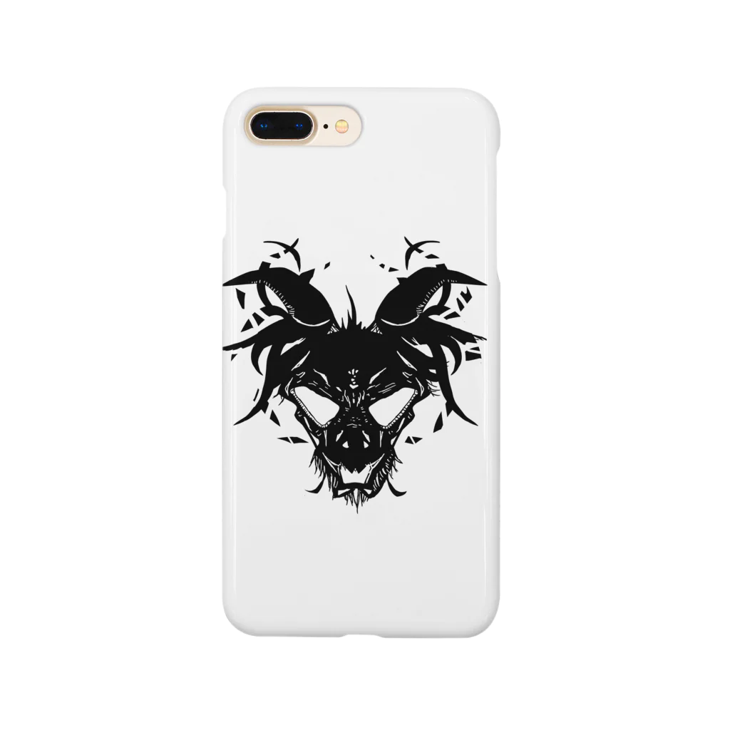 anarchysevenのスカルゴート Smartphone Case