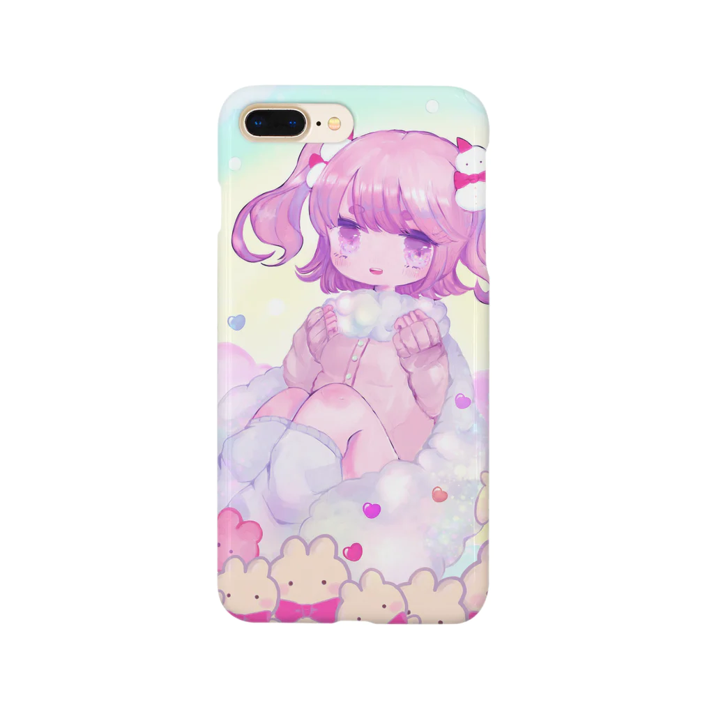 生意気パンダのふわふわなこ Smartphone Case