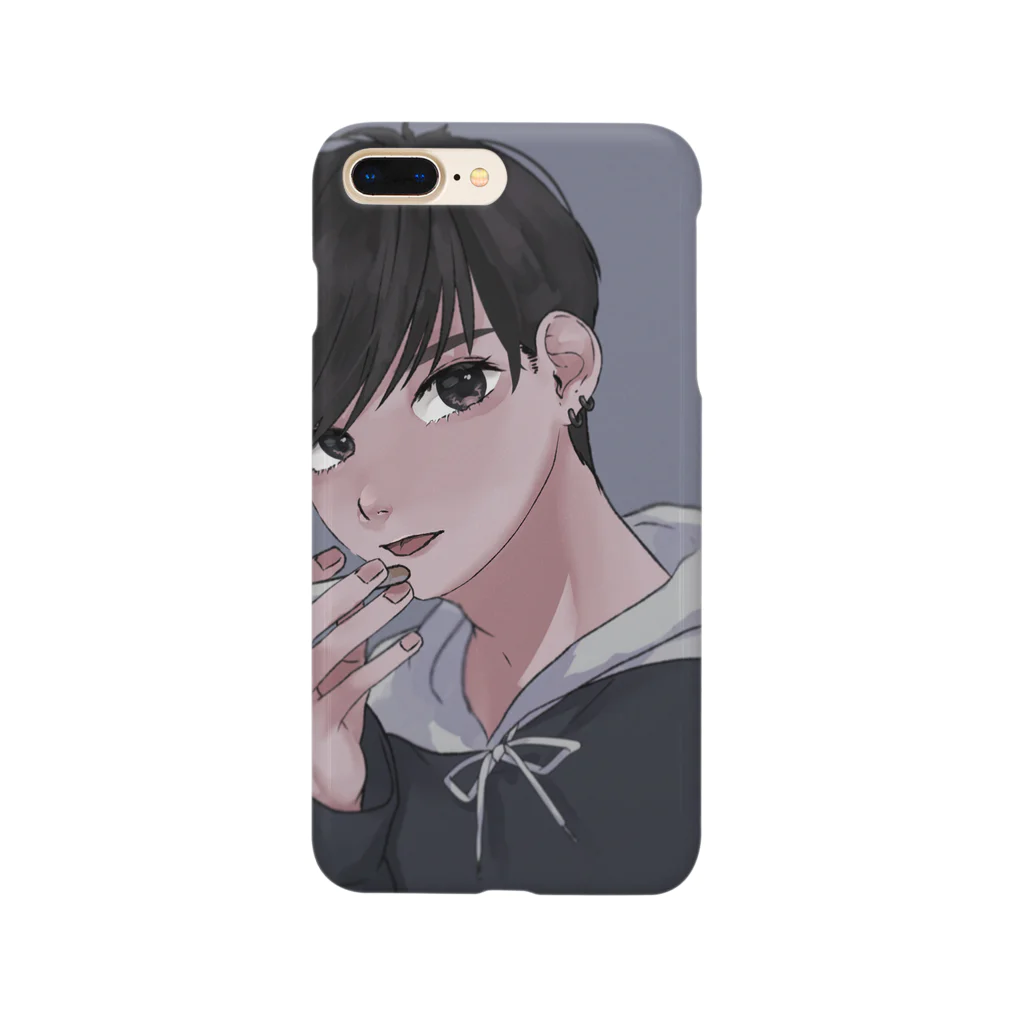 菱の煙くん Smartphone Case